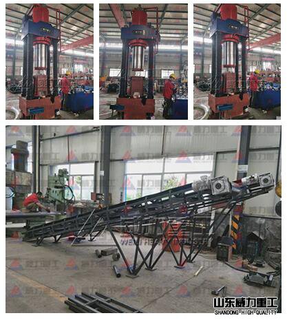 630噸四柱鐵屑壓塊機