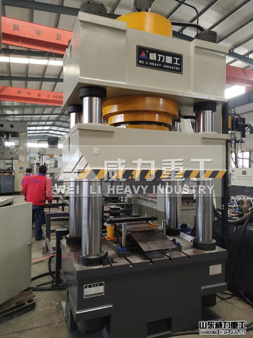 630噸錨桿托盤液壓機自動生產線