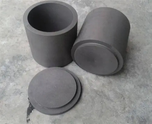 四柱液壓機壓制坩堝蓋子